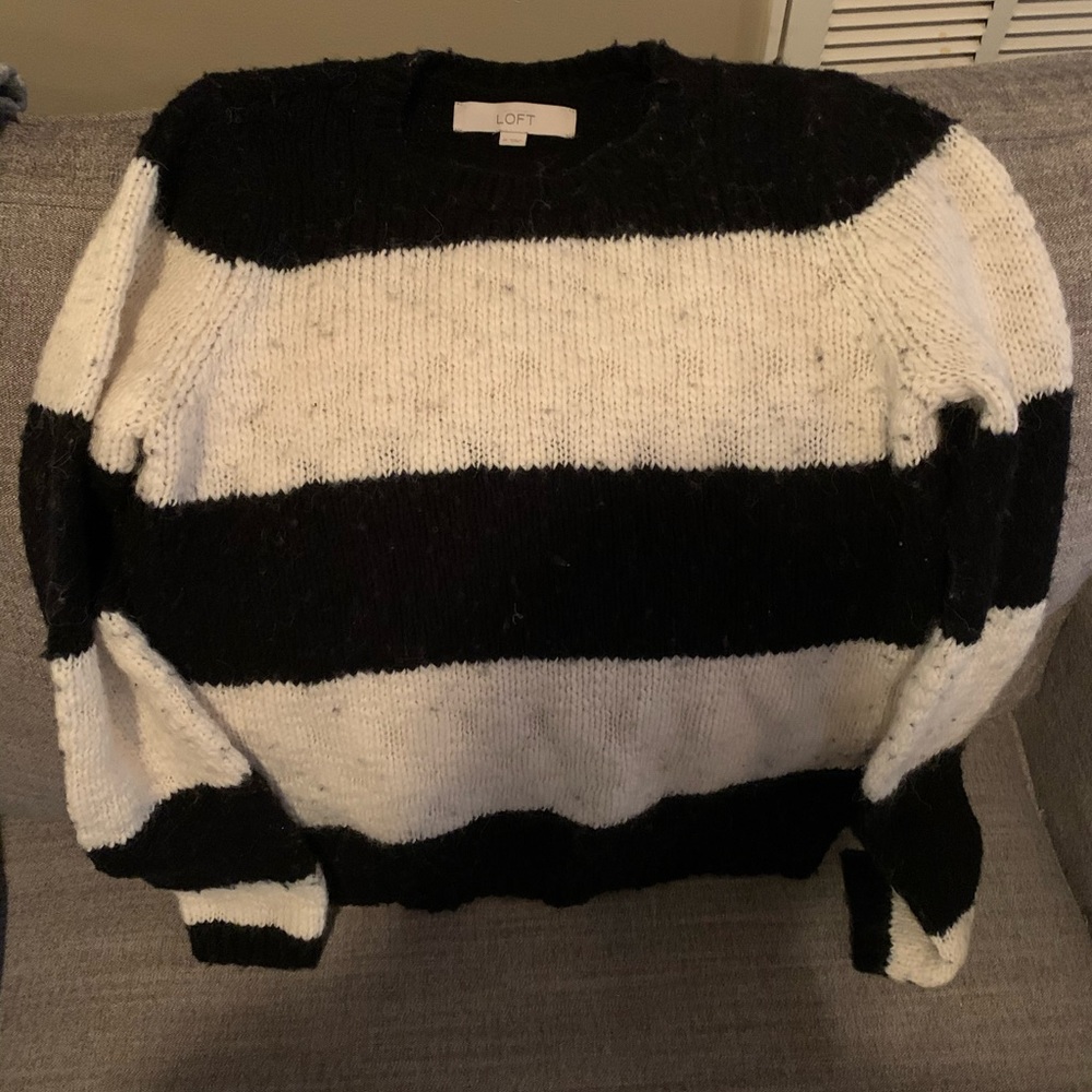 Black and White Sweater